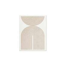 1/3 件极简主义线条艺术墙艺术海报，现代风格墙艺术，抽象几何图案墙艺术，中性色调装饰画，帆布艺术品墙画礼物，适用于客厅、卧室、办公室、墙壁装饰、家居和宿舍装饰，无框/有框