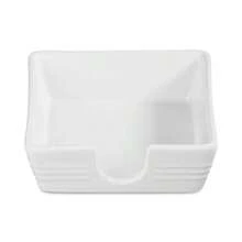 Le Creuset Stoneware Signature Cocktail Napkin Holder |  | Dining Sets - White - View 5