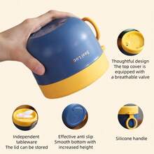 600ml Brotdose ,PP Material,Portable Breakfast Cup Food Jar Sealed Food Storage Cup Travel Breakfast Container Fruit And Oatmeal Breakfast Cup Pink Green White Blue Office Breakfast Cup Work Meal Prep School Lunch Container College Breakfast Jar Travel Food Jar Outdoor Food Storage Cup Home Breakfast Cup Fitness Enthusiasts Outdoor Adventurers Homemakers Leak-Proof Design Compact Lightweight - Multicolor - View 4