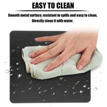 3-Size Aluminum Alloy Gaming Mouse Pad (S/M/L: 26x21-31x26cm) - Smooth Glide & Cooling, Ultra Thin To Large