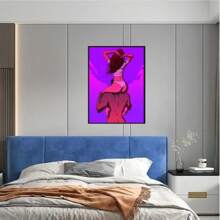 1/3PCS Optional Frame Posters Wall Arts Modern Romantic Woman Men Posters Living Room Decor ,Wall Art With Frame