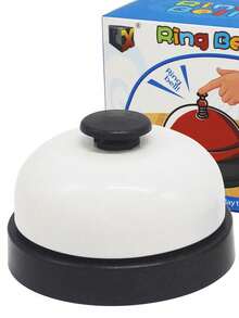 1枚粉色手持鈴鐺,適用於比賽或問答遊戲 - 粉色 - 查看 6