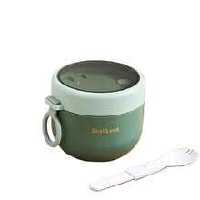 600ml Brotdose ,PP Material,Portable Breakfast Cup Food Jar Sealed Food Storage Cup Travel Breakfast Container Fruit And Oatmeal Breakfast Cup Pink Green White Blue Office Breakfast Cup Work Meal Prep School Lunch Container College Breakfast Jar Travel Food Jar Outdoor Food Storage Cup Home Breakfast Cup Fitness Enthusiasts Outdoor Adventurers Homemakers Leak-Proof Design Compact Lightweight - Multicolor - View 11