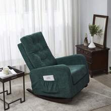 Accent Chair TV Chair Living Room Chair  Lazy Recliner Comfortable Fabric Leisure Sofa,Modern High Back Armchair - 1 - View 9