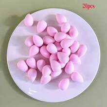 10/20/30 Stück Mini Make-up Schwämme, kleine Make-up Blender Schwämme, trockene & nasse Verwendung Make-up Schwamm Puder, Make-up, günstig, Raumdekoration, Schminktisch, Reise, Schlafzimmer, Make-up Accessoires, Puder, Make-up Blender, Puderpuff, Make-up Schwamm