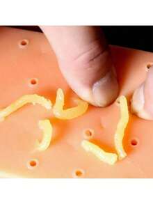 1 pieza Nuevo juguete antiestrés de cubo suave y elástico, juguete apretable reutilizable con nariz y orejas realistas, adecuado para aliviar la ansiedad y el autismo, juego divertido de reventar granos para adolescentes y adultos, regalo de broma antiestrés para el Día de San Valentín - multicolor - Ver 6