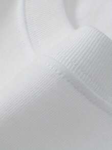 Men's Loose Printed Short Sleeve T-Shirt, Loose Type, Machine Washable, Printed Letter Pattern Design