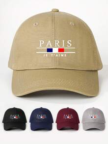 1 件户外印花“Wifey”可调节棒球帽，防晒休闲帽，适合春秋旅行、海滩度假、男士、Y2K 风格