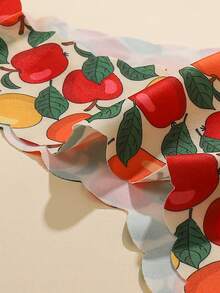 8 件套女士无缝内裤，透气柔软面料波浪腰带，印花裤，女士性感光滑低腰内衣 - 彩色 - 查看 6