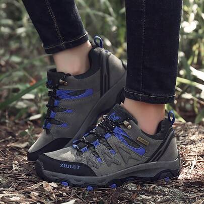 2025年最新时尚男女款徒步鞋，防水透气防滑耐用减震户外徒步运动鞋