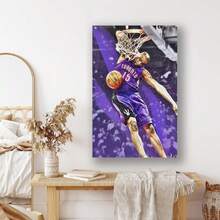 Framed Lurouya Vince Carter Basketball Player Poster Poster Album Cover Posters For Bedroom Wall Art Canvas Posters Music Album Cover Poster Room Decor,Home Deccor, Room Decor Wall Decor - Framed - View 3