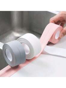 Waterproof Tape For Kitchen/Bathroom/Windows, Thickened, Trimmable, Mold&Pollution Resistant, Door/Tile Caulk Sealant, Gift,Stickers,Wall Decal, Vinyl Decal For Home Decorations,Spring Decoration Items Refresh Your Home,Rama Decoration Stickers Gifts Birthday Graduation - Multicolor - View 5