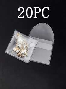1/5/10/20 Stück einfache Plastik Weich PVC Münzhalter, klare Display Schutzhüllen, Schmuckbeutel für Münzsammlung, Schmuckverpackung