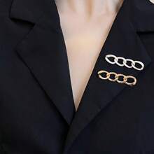 1pc/2pcs/3pcs/4pcs/6pcs Versatile Detachable Metal Waist Clincher Pins For Pants, Jeans, Fashionable Adjustable Waistband Buckle Clips, No Sewing Needed To Tighten Waistline, Anti-Escape, Also For Dress Cuffs