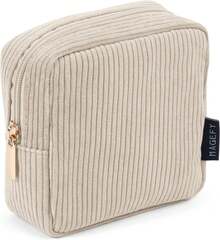 MAGEFY Bolsa de Maquillaje para Monedero Bolsa de Cosméticos Pana Linda Bolsa de Cosméticos para Mujer - Pequeño+Grande-Verde-2pcs - Ver 9