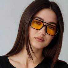 1 Stück Retro-Pilotenbrille im Bohemian-Stil für Damen, geeignet für den Urlaub und den Alltag im Sommer, Strandurlaub, Outdoor, Reisen