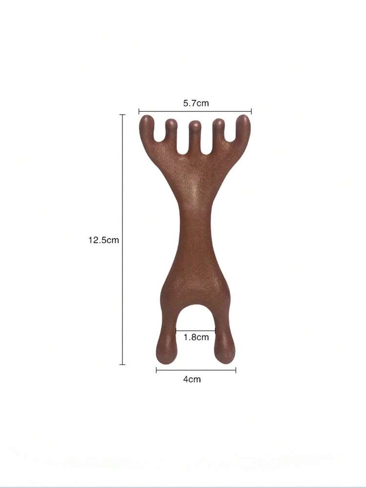 加厚宽齿梳按摩梳女长发卷发按摩梳粗齿宽齿经络梳 - 彩色 - 查看 10
