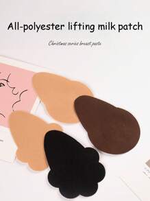 10pcs Disposable Nipple Lift Patches: Shoulder-Free, Invisible, Self-Adhesive Women's Underwear Milk Patches - Elegantly Lift Your Bust Line