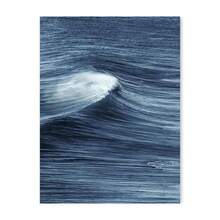 1pc Gift Blue Ocean Waves Beach Canvas Painting Nordic Natural Scenery Print Posters For Modern Living Room Bedroom Wall Arts Home Decor Optional Frame ,Wall Art With Frame - Multicolor - View 22