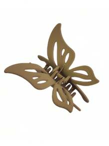1 pezzo Fermaglio per capelli con design a farfalla, colore unito, carino e versatile. Elegante fermaglio per capelli a farfalla di nuovo stile cinese, fresco e insolito, decorazione vintage di lusso per Ognissanti. Ottimo regalo, fermagli per capelli estivi, pinze per capelli, morsetti per capelli, Molletta per capelli