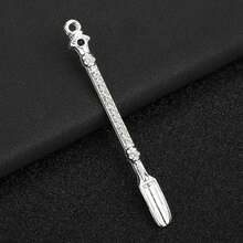 5 uds pala en polvo cuchara suministros de cocina 10 Uds cigarrillo Metal Micro-tuning botellaé hierba polvo pala herramientas Accesorios FUNM - 10 piezas de color aleatorio - Ver 12