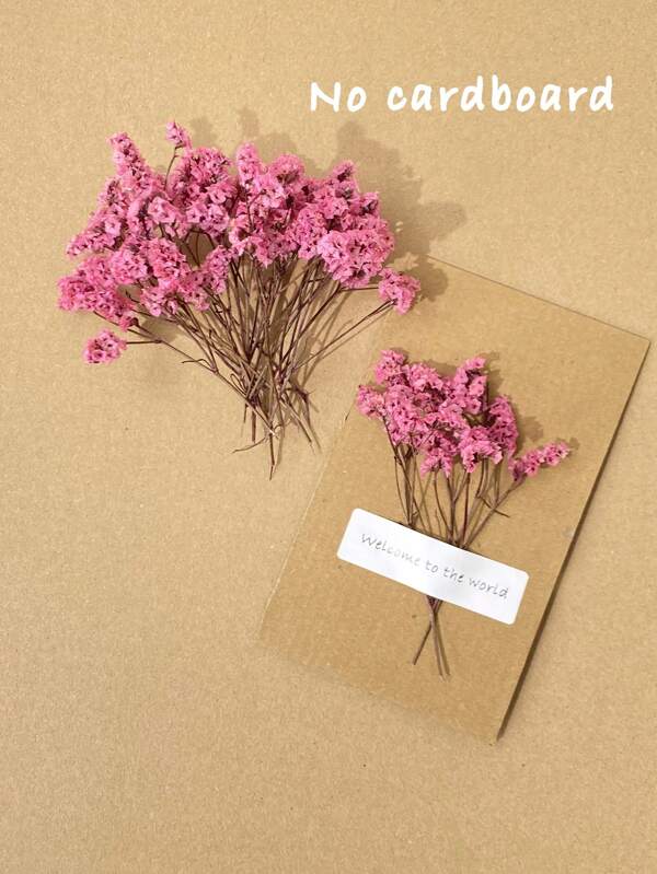 25/50/100/300Pcs Pink Crystal Grass Preserved Flowers For Aromatherapy, Dining Decorations, Vase Decor, Home Decorations, Hair Accessories, Wedding Wreaths