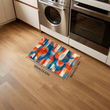 1/2 Piezas Felpudo de cocina minimalista moderno, adecuado para interior/exterior, absorbente de agua y antideslizante, aplicable a dormitorio, baño, cocina, entrada - Decoración del hogar lavable a máquina