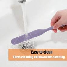 1pc Silicone Cream Cake Spatula Scraper, Dishwasher - D Style, Multiple Colors - View 11