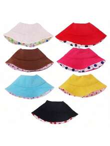 [Only Hat] New Arrival 17cm Labobo Wearable Hat, PVC Hanging Doll Accessories Fishing Hat Decorations For Labubu - Multicolor - View 3