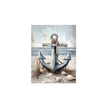 1/3 tấm áp phích nghệ thuật treo tường chủ đề hàng hải bên bờ biển, nghệ thuật treo tường phong cách hiện đại, nghệ thuật treo tường về mái chèo, thuyền và mỏ neo ven biển, tranh trang trí nhà trên bãi biển, tranh treo tường nghệ thuật bằng vải canvas làm quà tặng, lý tưởng cho phòng khách, phòng ngủ, văn phòng, không gian theo chủ đề hàng hải, đồ trang trí tường, trang trí nhà và ký túc xá, không có khung/có khung - Nhiều màu - Xem 22