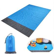 Lona para suelo picnic playa o césped con estacas para clavar medidas 2 punto 10 metros resistente impermeable ligera fácil instalación uso exterior protección camping jardín eventos familiares premium - Rosa - Ver 2