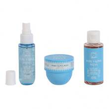 Blue Barcelona Bliss Solo En Ibiza Fragrance Body Mist, Body Butter, Bubble Bath For Women's 3pc Bag Set - Blue - View 2