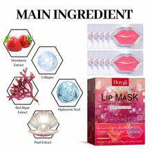 Hoygi Moisturizing Lip Mask Moisturizing Light Lip Lines Anti-Drying Lips Smooth Non-Greasy Lip Mask - Nhiều màu - Xem 5