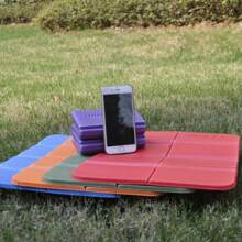 1pc Outdoor Portable 8-Fold Cushion Pad, Foldable Picnic Mat, Hiking Anti-Moisture Mat, Ultra-Light Waterproof Insulated Foam Ground Mat, Beach Lawn Seat Pad