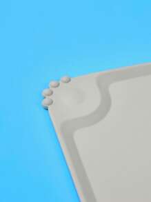 Waterproof Silicone Pet Placemat - Keep Your Cat Or Dog's Food & Water In Place & Non-Slip Pet Food Mat, Dog & Cat Feeding Mat!