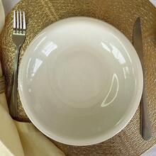 Kit 4 Premium Ceramic Deep Plates 23cm Deep Plate Set Dinnerware Deep Plate - 白色 - 查看 3