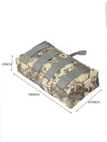 Tactical Molle Pouch Water-Resistant Compact Utility EDC Waist Bag Pack - Trường Đại học - Xem 2