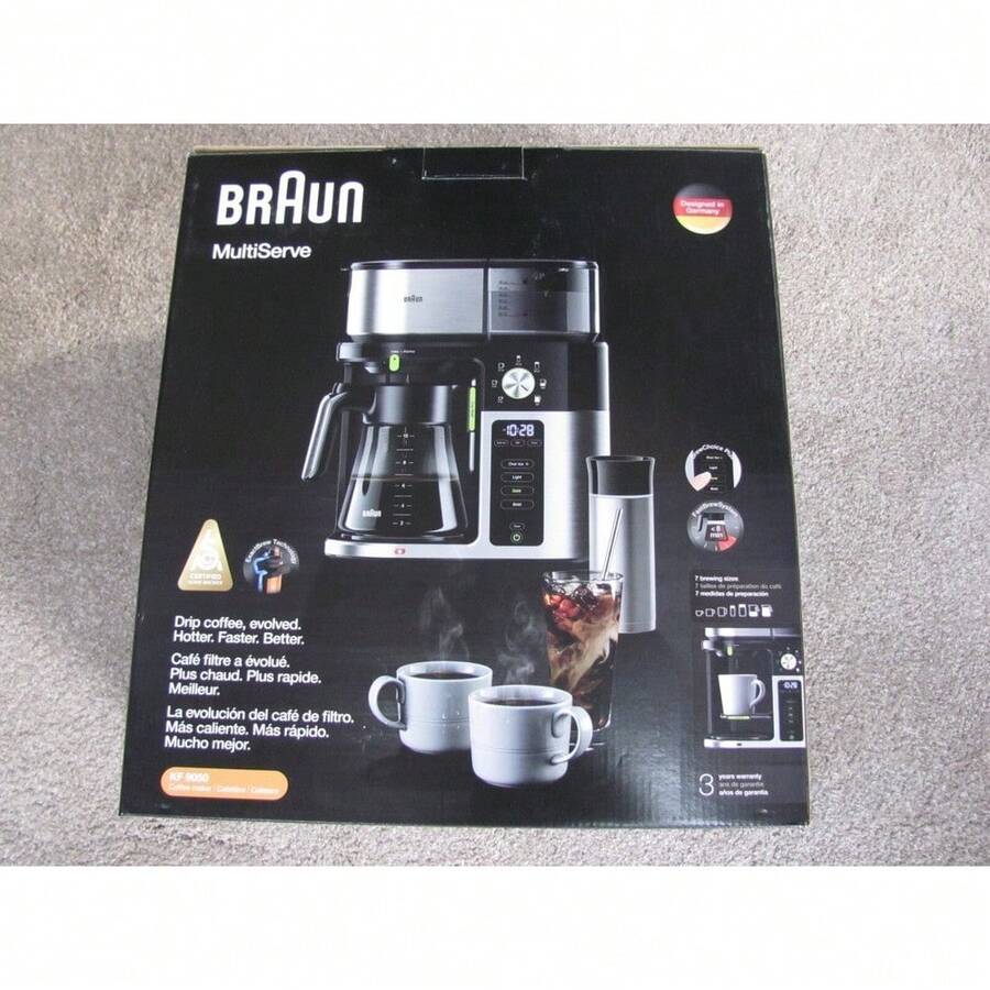 New  MultiServe Drip Coffee, Evolution, Hotter, Faster, Better Manufacturer - KF9050BK- - 1 - View 1