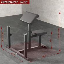 Banco De Rizos Predicador Maquina De Rizos De Biceps Equipo De Entrenamiento De Triceps Para Gimnasio En Casa - asPic - View 3
