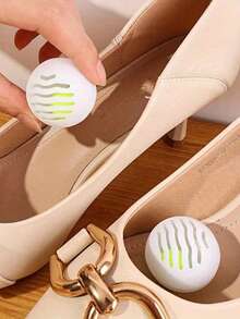 6pcs Shoe & Sock Deodorizer Balls, Shoe Cabinet Deodorizer, Supplier Of Kitchen, Bathroom, Home Supplies - White - View 8