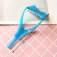 1pcs Eyelash Assistant Eyelash Card Eyeliner Assistant Beginner Makeup Tool Eyelash Baffle - 顏色隨機 - 查看 6