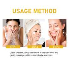 WIYUN Collagen Cream Face Firming Wrinkle Fine Lines Improves Skin Texture Anti-Aging Moisturizing Skin Cream - Multicolor - View 6