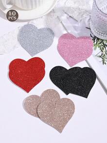 2pcs-10pcs Disposable Nipple Covers, Seamless Breathable Self-Adhesive Invisible Bra, Women's Lingerie & Underwear Accessories,Low Cut Evening Dresses, Bras, Underwear Accessories, Nipple Covers To Prevent Exposure, Wedding Photography Supplies, Wedding Clothing Accessories For Rave - Multicolor - View 22