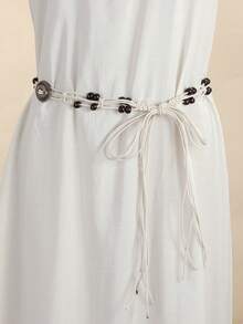 1 件韩式手工编织腰带，适合连衣裙、沙滩装， - 手工編織腰帶 - 查看 5