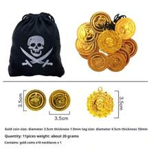 Nuevos Artículos 2025 - Monedas de Oro de Pirata - Accesorio de Halloween - Fichas de Póker - Accesorio de Juegos de Mesa - Dinero de Juego de Plástico - Monedas de Tesoro Dorado - Decoración del Hogar - Regalo de Navidad - Regalo de Cumpleaños - Regalo Perfecto