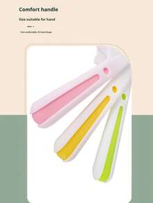 1pc/4pcs Outdoor Camping And Hiking Cooking Tools: Grater, Peeler And Slicer Kitchen Tools That Don't Hurt Hands, Baking Knives, Potato Cutter, Grater, Kindergarten Special Plastic Fruit Knife, Bread Knife, Cake Knife Set - Multicolor - View 7