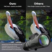 High Power Prism Monocular Telescope With Low Night Vision 1030X42 HD Zoom Waterproof Pocket Compact Monoculars For Adults Bird Watching Traveling Hikingwith Smart Phone Adapter Tripod - as pic - View 6