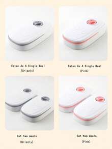 Pet Timer Automatic Feeder, Timed Quantitative Automatic Feeding, Food Wet And Dry Separate Feeding, Out Of The House Without Worrying About Forgetting To Feed The Pet - Multicolor - View 2