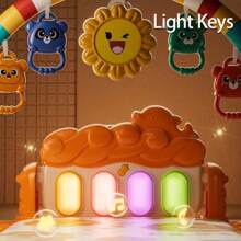 A 89*55*45cm Baby Gym Mat, Tummy Time Play Mat Toys, Baby Play Mats And Activity Gyms, Baby Piano Gym Mats, Newborn And Toddler Play Mats, Baby Activity Mat Toys (0-3-6-12 Months)