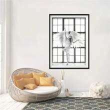 1/3PCS Optional Frame Posters Wall Arts Modern Black And White Ballet Ballerina Posters Home Decor For Living Room ,Wall Art With Frame